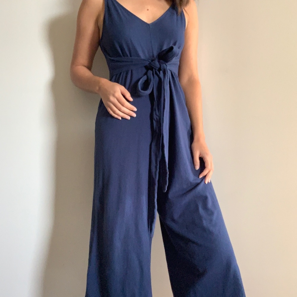 ABLE navy blue jumpsuit